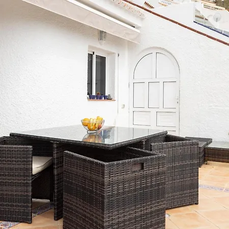 Sunny Terrace In The Center Of Los Gigantes *